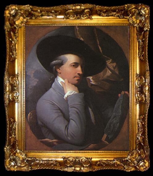 framed  WEST, Benjamin Self-Portrait, ta009-2